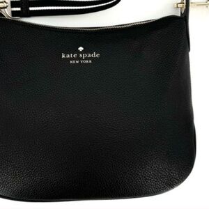 Kate Spade Black Pebbled Leather Shoulder Bag